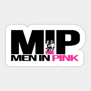 Bret Hart Men in Pink Sticker